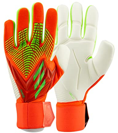 adidas Unisex-Adult Goalkeeper Gloves Pred Gl Com, Solred/Tmsogr/Tmsogr, HC0619, 11 EU