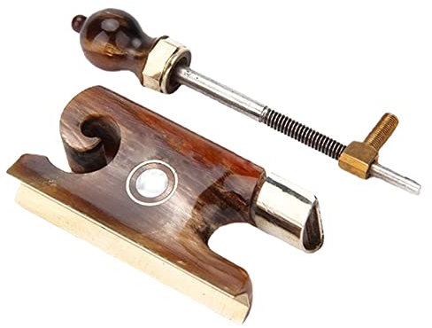 Streichinstrumente Teile OX Horn Schneckenform Frosch Passend Für 4/4 3/4 Violinbogen Frog Horn Frog Violin Bow Maker Bow Repair Supplies