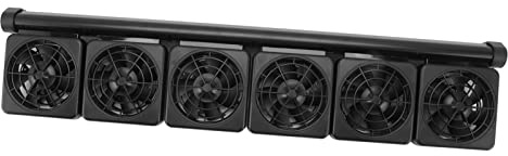 Qinlorgo Aquarium Cooler, Energy Conservation Silent Mini Fish Tank Cooling Fan for Aquarium