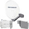 Kathrein CAS 90 ws Sat-Antenne multifeedfähig Weiss - 6 Teilnehmer