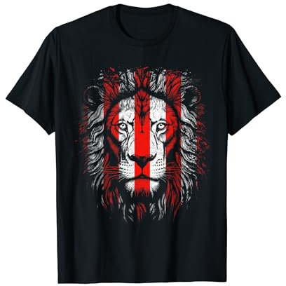 Cara de León Rojiblanco Bilbao Leones Fútbol Hincha Bilbo Camiseta