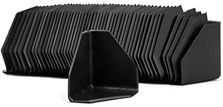 BRIUERG Versandkarton-Ecke Kunststoff Verpackung Kantenschutz Eckenschutz für Kartons, Kisten, Möbel und andere 200pcs