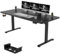 Homall Höhenverstellbarer Schreibtisch 180x80 cm, Elektrischer Schreibtisch mit Vierteilige Tischplatte, Computertisch mit Memory Funktion,Standing Desk