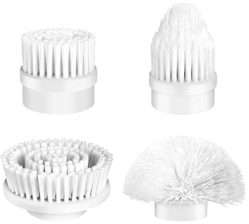 iezfix Elektrischer Spin Scrubber X03 Turbo Bürstenkopf Ersatz, Mehrzweck-Reinigungsbürste Set A, BH-X03