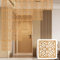 Raumteiler Trennwand, Paravent Raumtrenner Hängend Raumteilerplatten Von Der Decke, Durchbrochen Raumteiler für Heimwerker, Schlafzimmer, Hotel, Büro, Drinnen Wasserdicht Holz-Kunststoff-Separator ( C