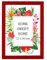 MG Design Bilderrahmen A4 21 x 30 cm - Farbe Rot, aus Holz, mit Acrylglas - zum vertikalen oder horizontalen Aufhängen/Aufstellen, für Fotos, Poster, Puzzles
