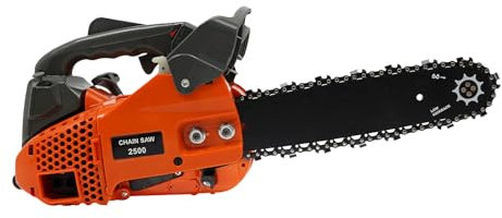 HarBin-Star Motosega a benzina con motore a 2 tempi, 25,4 ccm 1,22 HP con lama, motosega, sistema anti-vibrazione, 56 x 21 cm, automatico Homing