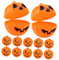 BCOATH 24pcs Halloween Pumpkin Containers Plastic Storage Box Case Mini Fillable Pumpkins Candy Jar Bucket Trick-or-treat Box Party Favor