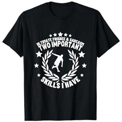 Ultimate Frisbee und Sarkasmus Lustiger Ultimate Frisbee T-Shirt