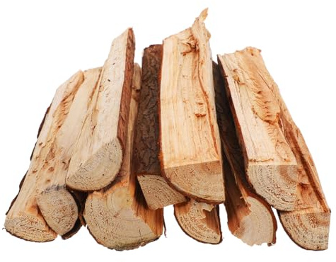 Alipis Stück Künstliche Braun Holz Kaminholz Dekoration 10 für Innenräume