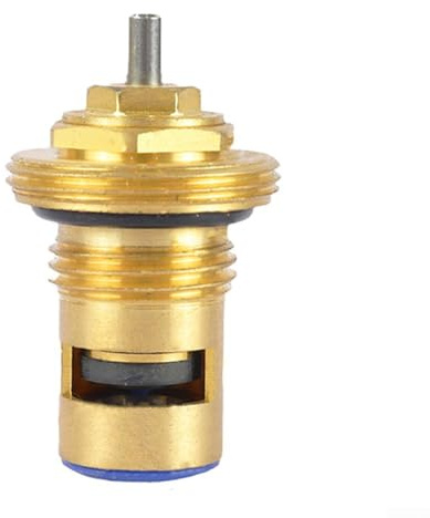 DystopiaWorld M30 x 1.5 Copper Radiator Valve Insert 1/2 Inch Adjustable Flow Thermostatic Core for Heating Systems with Anti-Freeze Design