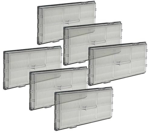 vhbw 6x HEPA-Filter Ersatz für Roborock 8020082 für Saugroboter - Luftfilter
