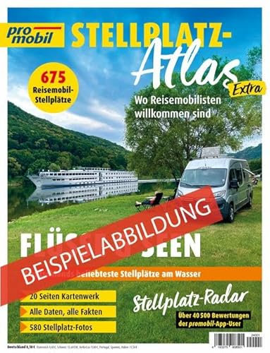 promobil Stellplatz-Atlas 01/2025: Günstig und Gut