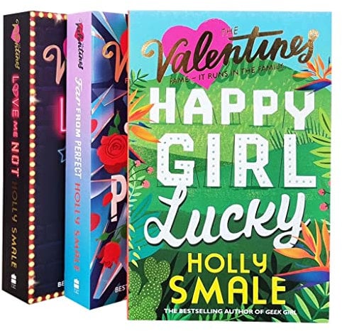 The Valentines Series 3 Books Collection Set (Happy Girl Lucky, Far From Perfect & Love Me Not)