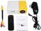 Portable mini projectors LED micro projector 1080P home party meeting theater projector（Newest upgraded version ）