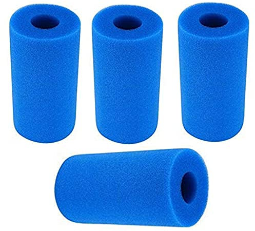 rngcpto Pool Filter for Intex A Filter, Type A Filter Cartridge, Swimming Pool Filter Reusable Washable Pool Filter Hot Tub Foam Sponge Cartridge for Intex 29000E/59900E Pool (Type A - 4pcs)