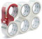 BOMEI PACK 6 rouleaux de ruban adhésif transparent pour emballage 48 mm x 66 m avec dévidoir, ruban adhésif déménagement, bureau et stockage