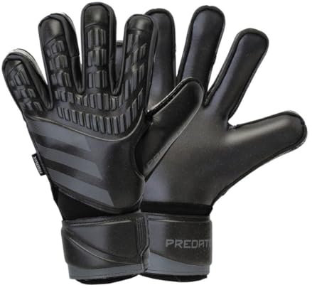 adidas Unisex Match Fingersave Torwarthandschuhe, Schwarz/Schwarz, 7