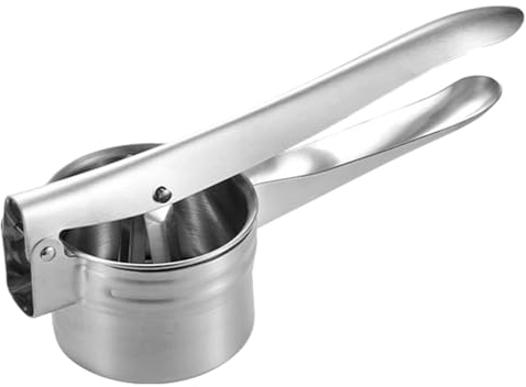 Exprimidor de limón de metal, exprimidor manual de jugo de acero inoxidable, exprimidor de metal resistente con base y mango desmontables, exprimidor manual de larga duración para exprimir limones,