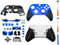 Hzxkqmil Set di Alloggiamenti di Ricambio per Xbox Elite Series 2 Controller, Core Blu, Kit Guscio Completo Include Custodia Telaio Centrale ABXY LT RT Pulsanti LB RB Paraurti Accessori