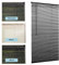 Lister Cartwright 25mm PVC Venetian Blinds Windows Blind Easy Fit Child Safety Included (Black, 115 cm Width x 160 cm Drop)