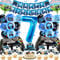 YianHien Videospiel Geburtstag Deko 7 Jahre Jungen, 37 Stück Gamer Theme Party Folienballon Decoration, Gaming Kindergeburtstag Deko Set mit Tortendeko und Banner, Spiel Geburtstagsdeko 7 Jahre Jungen