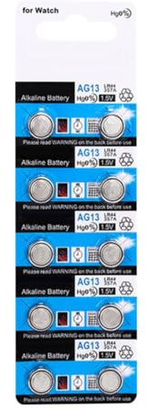 ZYHARUKO 20Pc/10pc LR44 AG13 1.5V Button Coin Cell Batteries High Capacity Alkaline Button Cell Battery For Watches Calculators