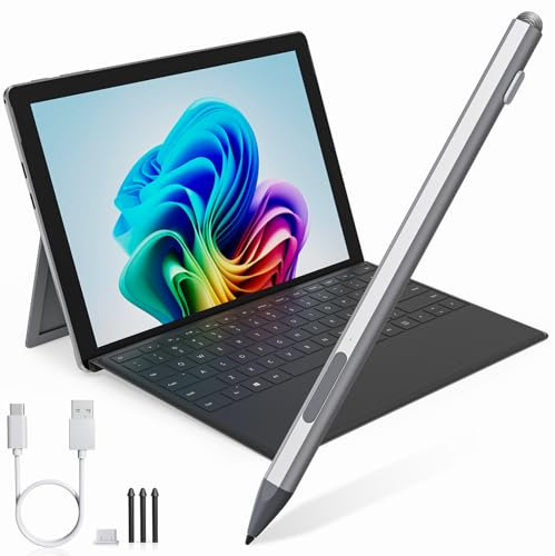Lápiz capacitivo para Microsoft Surface - Funciona con Surface Pro 9/8/7/6/5/4/3/X, Surface Laptop/Studio/Book/Go, ASUS/DELL/HP
