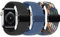 3 Stück Kinder Geflochten Ersatzarmband Kompatibel mit Apple Watch 38mm 40mm 41mm 42mm 44mm 45mm 46mm, Mädchen Jungen Elastisch Armbänder mit Magnetisch für iWatch Series 10 9 8 7 6 5 4 3 2 1 SE