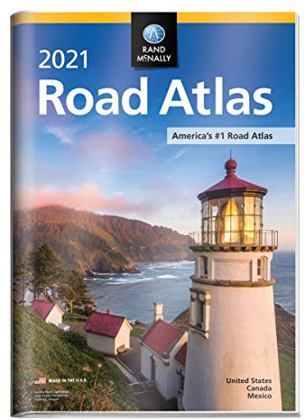 Rand McNally 2021 Road Atlas with Protective Vinyl Cover (Rand McNally Road Atlas)