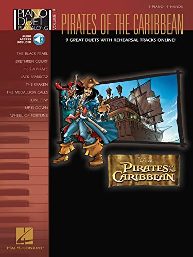 Pirates of the Caribbean: Noten, CD, Sammelband für Klavier (2) (Piano Duet Play-along, Band 19): Piano Duet Play-Along Volume 19 Nfmc 2020-2024 Selection