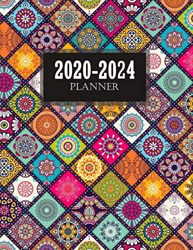 2020-2024 Planner: 60 Months Calendar and 5 Year Monthly Appointment Notebook | Schedule Organizer Book for Everyday Planning | Planners for 5 Year