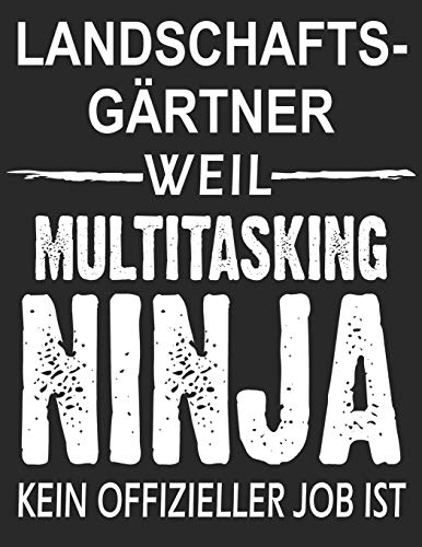 Notizbuch: für Landschaftsgärtner, über 100 Seiten Dot Grid Punkteraster für alle Notizen, Termine oder Skizzen, Jounal Format A4+