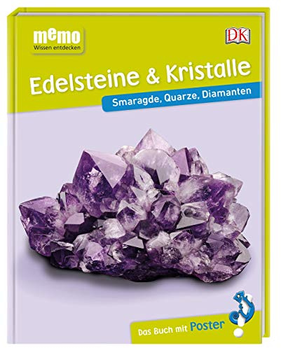 memo Wissen entdecken. Edelsteine & Kristalle: Smaragde, Quarze, Diamanten. Das Buch mit Poster!