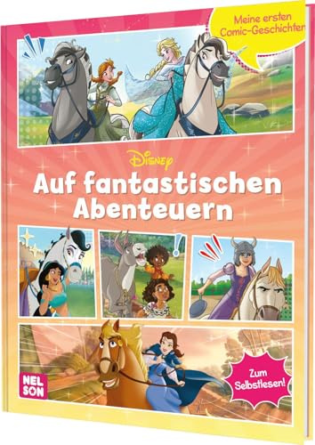 Disney: Meine ersten Comic-Geschichten: Auf fantastischen Abenteuern: zum Selbstlesen | Comics mit einfachen Texten zu Eiskönigin, Disney Prinzessin und Encanto ab 6 Jahren