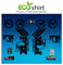Ecoshirt 8B-2IJN-G51E Autocollants Fork Fox 32 Am62 Autocollants Fourche Gabel Fourche Noir