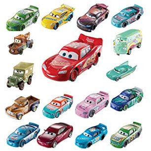 Mattel 900 DXV29 Disney Pixar 3 Movie Character Cars Assorted