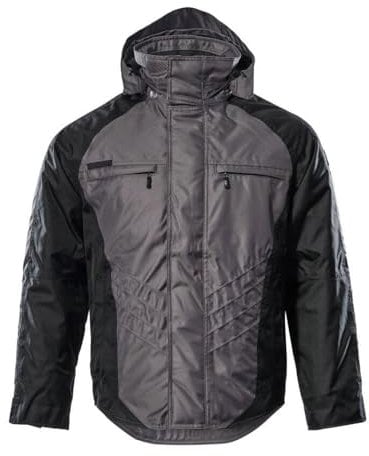 Mascot 12035-211-88809 Unique Frankfurt Gestepptes Fleecefutter Wasserdicht Winterjacke, Anthrazit/Schwarz, S Größe