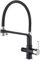 Ibergrif M22127B-2 3 Way Filter Taps Pull Out Kitchen Taps Drinking Purifier Water Tap Sink Mixer Tap 360 Swivel Spout Chrome Faucet, Black