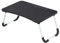 TUKAILAI Foldable Laptop Desk Dorm Portable Laptop Bed Table with Foldable Legs and Phone Slots Reading Holder for Eating Breakfast Reading Studying on Bed Couch Sofa Computer Bed Tray Black