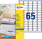 Avery 975 Mini Adress-Etiketten 38,1 x 21,2 mm Inkjet weiß J8651-15