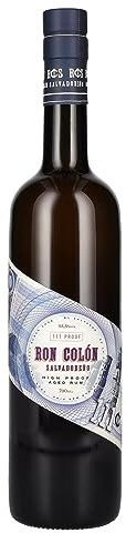 Ron Colón Salvadoreño Dark Aged Rum 111 Proof 70cl, 55.5% ABV, Jamaican & Salvadoran High Proof Dark Aged Rum Blend