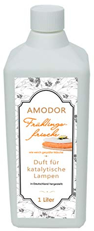 Amodor Frühlingsfrische 1 L, Raumduft für katalytische Lampen wie Lampe Berger