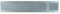 Acero Galvanizado 500x100 mm Rejilla de Ventilacion con Mosquitera, Metalica
