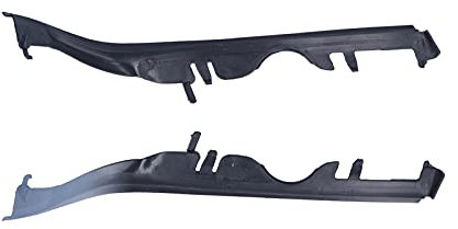 Obere Scheinwerfer Dichtung, 2 Stück Obere Scheinwerferdichtungen Dichtleiste Links Rechts 63126908405 Ersatz für 525i 528i 530i 540i M5 E39