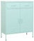 vidaXL Lagerschrank Sideboard Kommode Anrichte Stahlschrank Schrank Beistellschrank Mehrzweckschrank Bücherschrank Standschrank Minzgrün 80x35x101,5cm Stahl