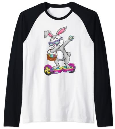 Dabbing Hoverboard Osterhase Elektrisch Self Balancing Raglan
