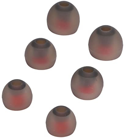 Annadue Silikon Ohrpolster Ohrstöpsel für In-Ear Ohrhöre,3 Paar Ersatz Ohrpolster Ohrhörer Tipps Eartips Abdeckung für WF-1000XM3/WF-1000XM4, für BeatsX, für Senso(S M L)