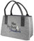GILDE Filztasche 'Mein Sylter Strandkorb', 20x40x26 cm, hellgrau