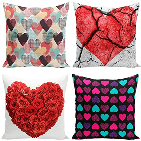 Valentinstag Kissenbezüge Wohnzimmer Sofa Schlafzimmer Dekoration Kissenbezüge Dekokissen Tumblr